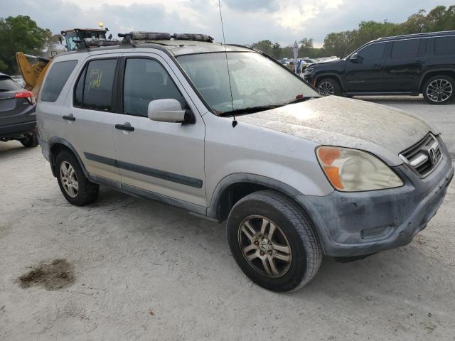 JHLRD78824C005898 - 2004 HONDA CR-V EX SILVER photo 4