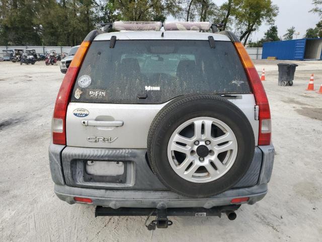 JHLRD78824C005898 - 2004 HONDA CR-V EX SILVER photo 6