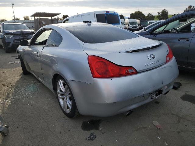 JN1CV6EK8AM100274 - 2010 INFINITI G37 BASE SILVER photo 2