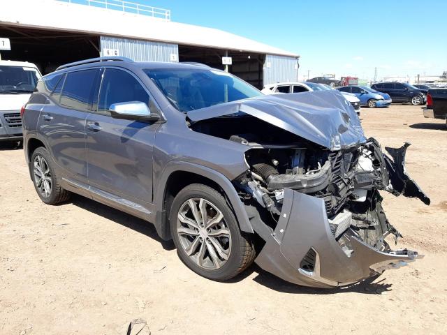 3GKALSEX3JL144969 - 2018 GMC TERRAIN DENALI SILVER photo 4