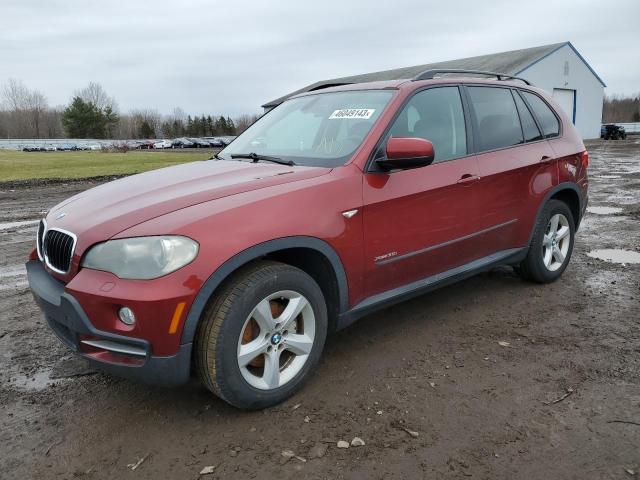 5UXFE43599L265911 - 2009 BMW X5 XDRIVE30I BURGUNDY photo 1