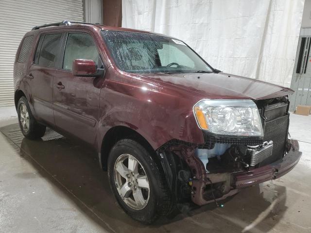 5FNYF4H65BB002039 - 2011 HONDA PILOT EXL BURGUNDY photo 4