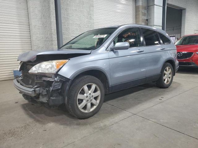 JHLRE48748C046025 - 2008 HONDA CR-V EXL BLUE photo 1