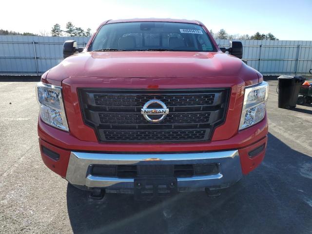 1N6AA1FB7NN103701 - 2022 NISSAN TITAN XD SV RED photo 5