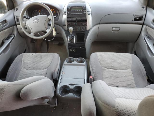 5TDZK23C49S284021 - 2009 TOYOTA SIENNA CE SILVER photo 8