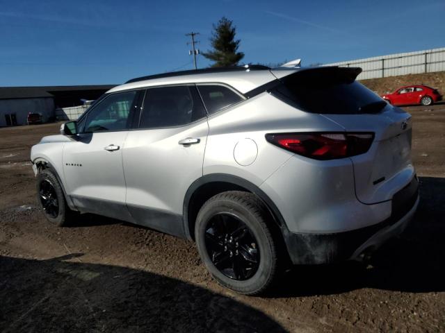 3GNKBCRS1LS686918 - 2020 CHEVROLET BLAZER 2LT SILVER photo 2