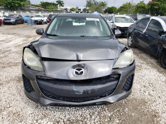 JM1BL1M72C1636575 - 2012 MAZDA 3 I GRAY photo 5