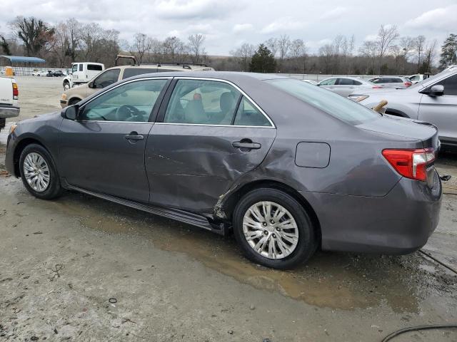 4T1BF1FKXEU427963 - 2014 TOYOTA CAMRY L GRAY photo 2