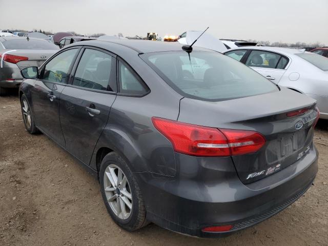 1FADP3F25GL243051 - 2016 FORD FOCUS SE GRAY photo 2