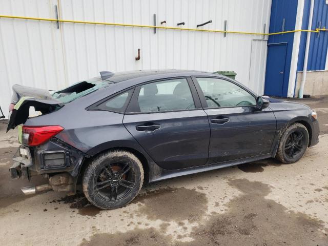 2HGFE2F58NH103021 - 2022 HONDA CIVIC SPORT 灰色 照片 3