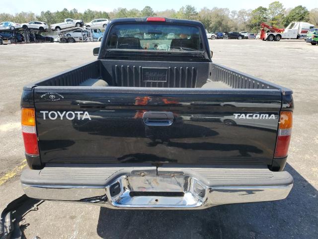 4TANL42N9XZ536346 - 1999 TOYOTA TACOMA BLACK photo 6