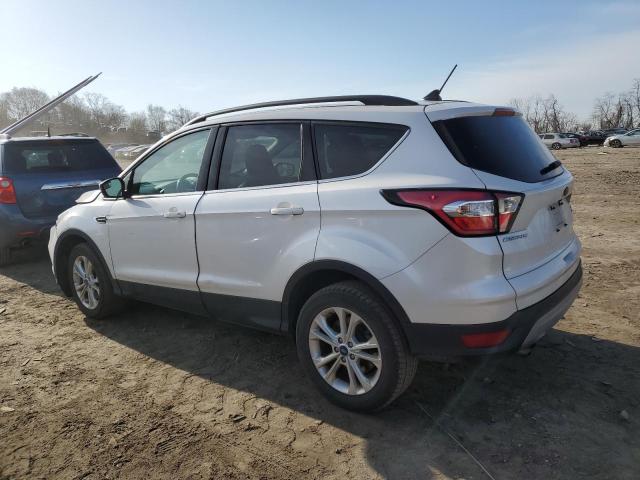 1FMCU9HD3JUA89954 - 2018 FORD ESCAPE SEL WHITE photo 2