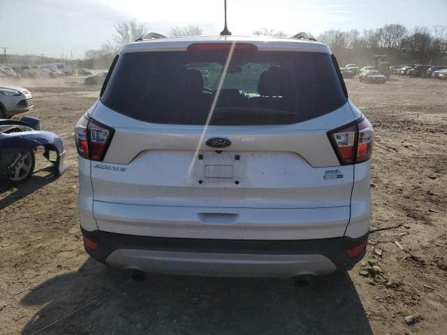 1FMCU9HD3JUA89954 - 2018 FORD ESCAPE SEL WHITE photo 6