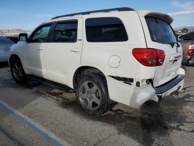 5TDZY5G16CS039849 - 2012 TOYOTA SEQUOIA SR5 WHITE photo 2