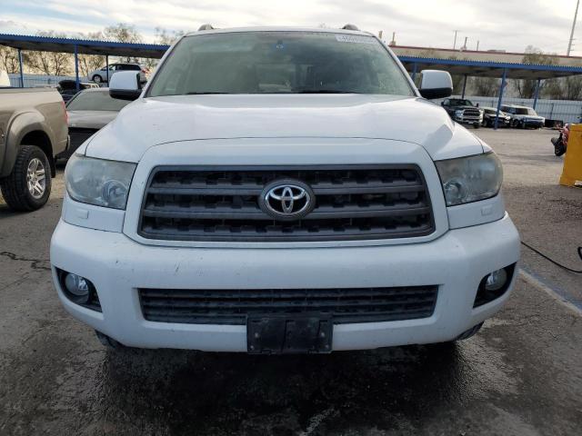 5TDZY5G16CS039849 - 2012 TOYOTA SEQUOIA SR5 WHITE photo 5