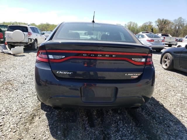 1C3CDFCH6DD231350 - 2013 DODGE DART LIMITED CHARCOAL photo 6