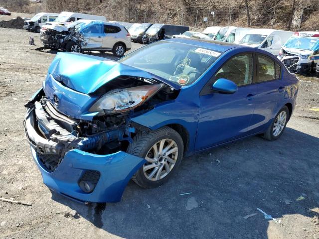 JM1BL1W86C1640487 - 2012 MAZDA 3 I BLUE photo 1