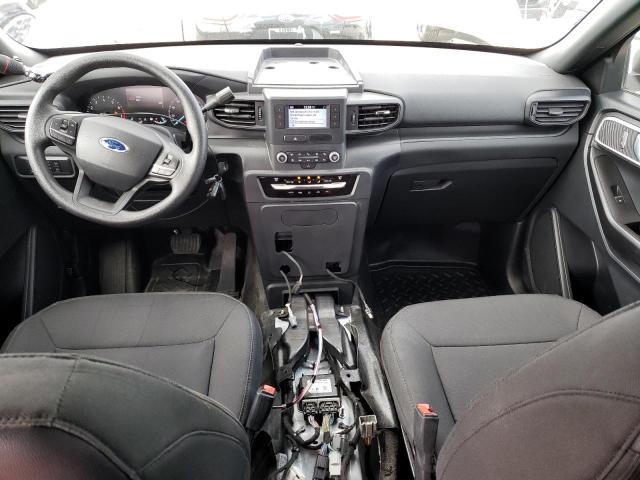 1FM5K8AB0MGA42482 - 2021 FORD EXPLORER POLICE INTERCEPTOR WHITE photo 8