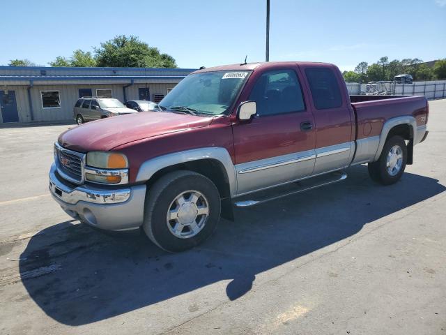 1GTEK19B25Z135039 - 2005 GMC NEW SIERRA K1500 MAROON photo 1