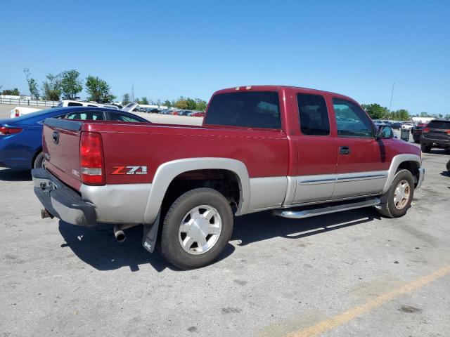 1GTEK19B25Z135039 - 2005 GMC NEW SIERRA K1500 MAROON photo 3