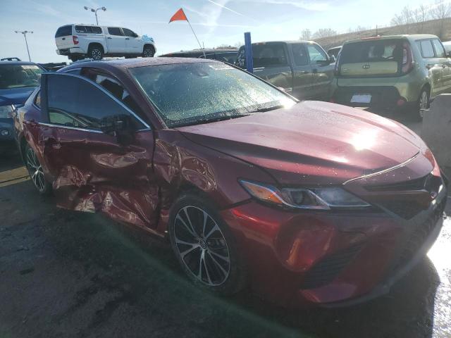 4T1B11HK0JU601531 - 2018 TOYOTA CAMRY L BURGUNDY photo 4