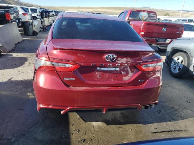 4T1B11HK0JU601531 - 2018 TOYOTA CAMRY L BURGUNDY photo 6