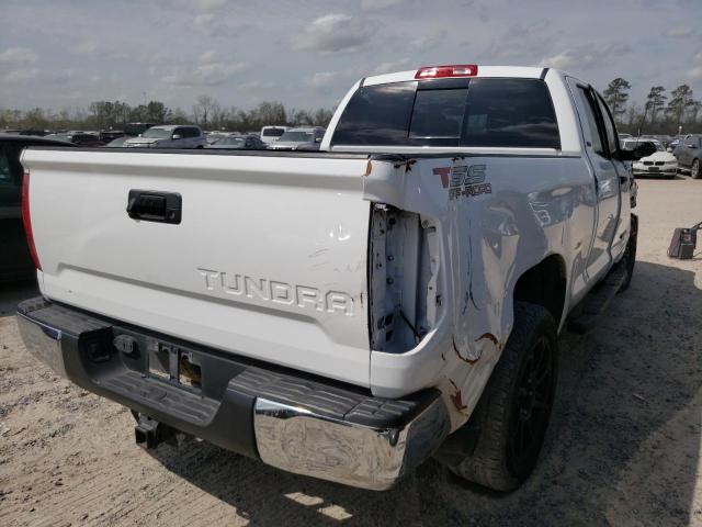 5TFRM5F16KX140136 - 2019 TOYOTA TUNDRA DOUBLE CAB SR/SR5 WHITE photo 3