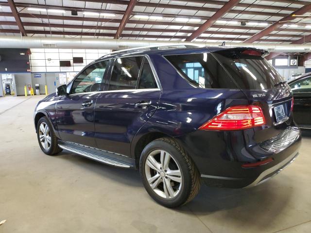 4JGDA5HB7DA247898 - 2013 MERCEDES-BENZ ML 350 4MATIC BLUE photo 2