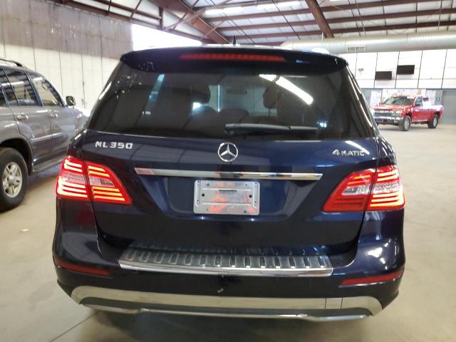 4JGDA5HB7DA247898 - 2013 MERCEDES-BENZ ML 350 4MATIC BLUE photo 6