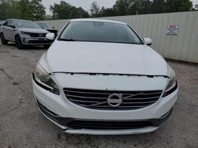 YV140MFB7F1309155 - 2015 VOLVO S60 PREMIER WHITE photo 5