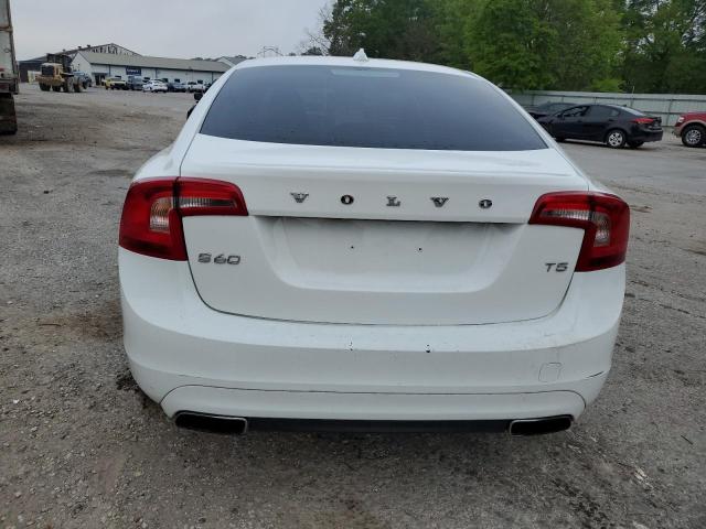 YV140MFB7F1309155 - 2015 VOLVO S60 PREMIER WHITE photo 6