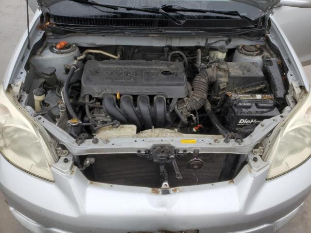 2T1KR32E36C588645 - 2006 TOYOTA COROLLA MA XR SILVER photo 11