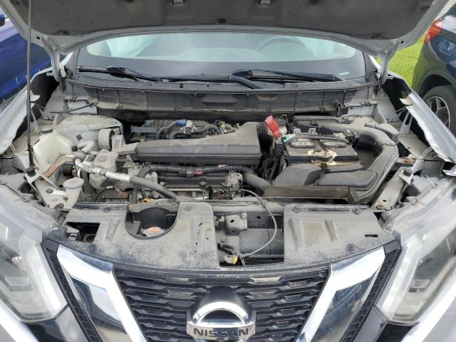 5N1AT2MVXHC743865 - 2017 NISSAN ROGUE SV SILVER photo 11