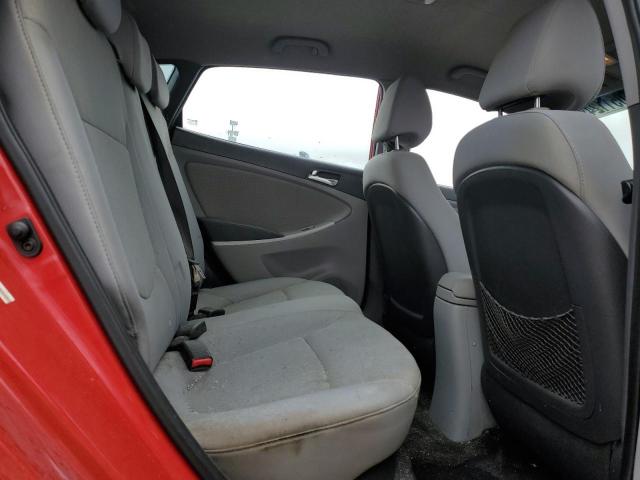 KMHCU5AE5DU082763 - 2013 HYUNDAI ACCENT GLS RED photo 10