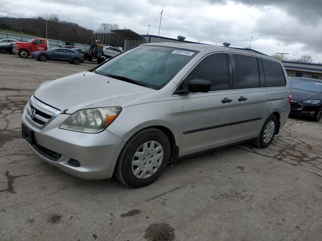 5FNRL38217B106989 - 2007 HONDA ODYSSEY LX SILVER photo 1