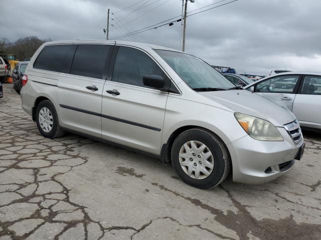 5FNRL38217B106989 - 2007 HONDA ODYSSEY LX SILVER photo 4