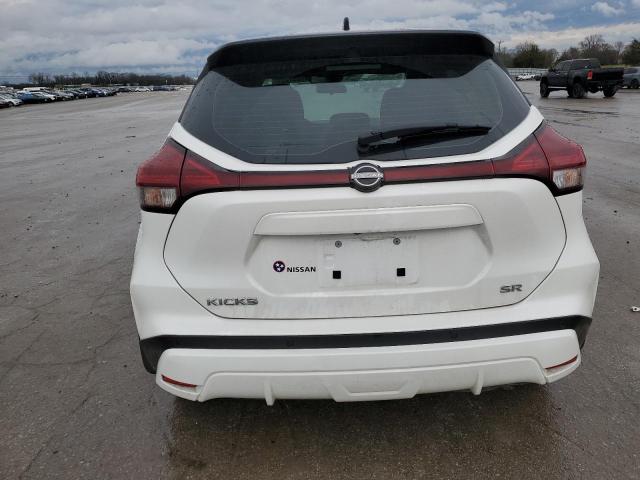 3N1CP5DV0NL495387 - 2022 NISSAN KICKS SR WHITE photo 6