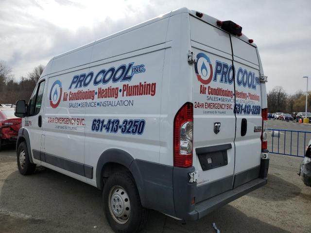 3C6TRVCG7HE521252 - 2017 RAM PROMASTER 2500 HIGH WHITE photo 2