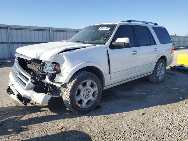 1FMJU2A59EEF43092 - 2014 FORD EXPEDITION LIMITED WHITE photo 1