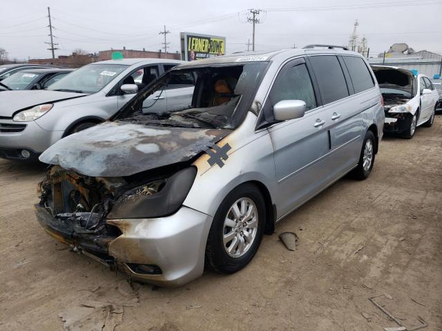 5FNRL3H70AB038249 - 2010 HONDA ODYSSEY EXL SILVER photo 1