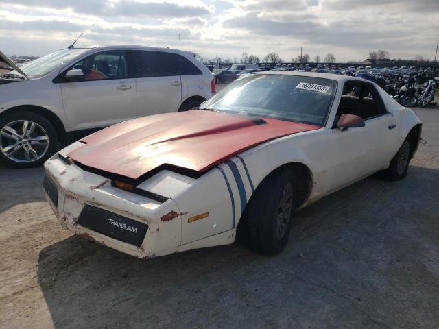 1G2AW87H6EL276691 - 1984 PONTIAC FIREBIRD TRANS AM WHITE photo 1