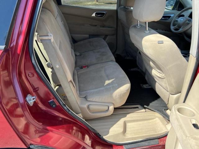 5N1AR2MMXDC682145 - 2013 NISSAN PATHFINDER S 勃艮第红 照片 6