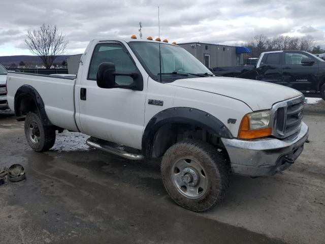 3FTSF31S71MA87242 - 2001 FORD F350 SRW SUPER DUTY WHITE photo 4