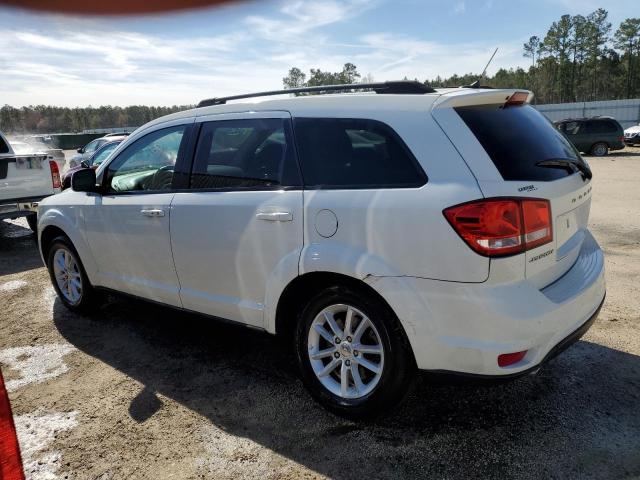 3C4PDCBG2DT546953 - 2013 DODGE JOURNEY SXT WHITE photo 2