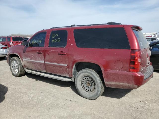 1GNUKJE33AR278996 - 2010 CHEVROLET SUBURBAN K1500 LT RED photo 2