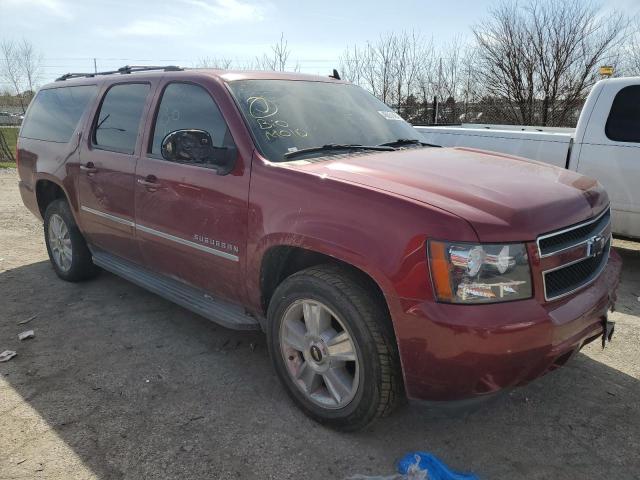 1GNUKJE33AR278996 - 2010 CHEVROLET SUBURBAN K1500 LT RED photo 4