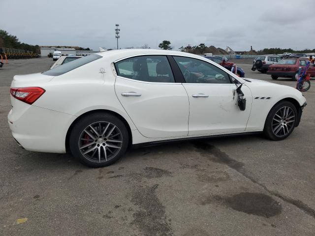 ZAM57YTA2J1286087 - 2018 MASERATI GHIBLI S WHITE photo 3