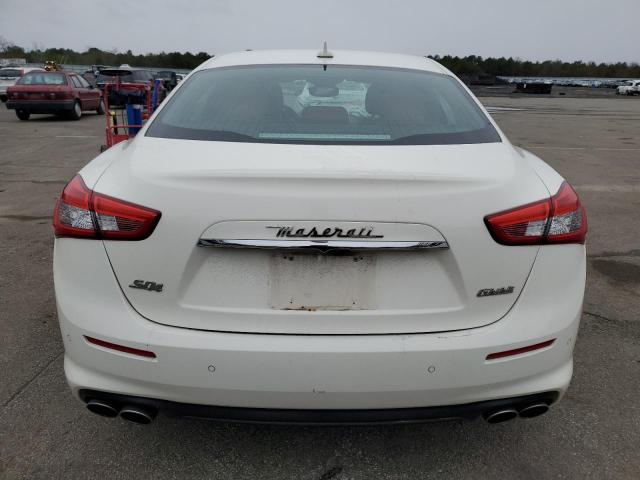 ZAM57YTA2J1286087 - 2018 MASERATI GHIBLI S WHITE photo 6