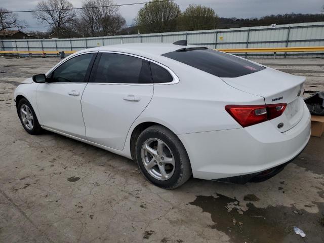 1G1ZB5ST0GF177203 - 2016 CHEVROLET MALIBU LS WHITE photo 2