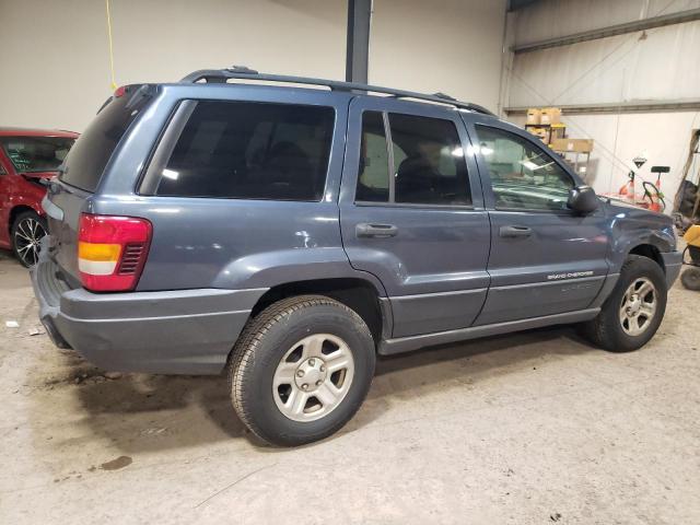 1J4GW48S44C325680 - 2004 JEEP GRAND CHER LAREDO BLUE photo 3